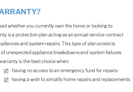 new home warranty insurance